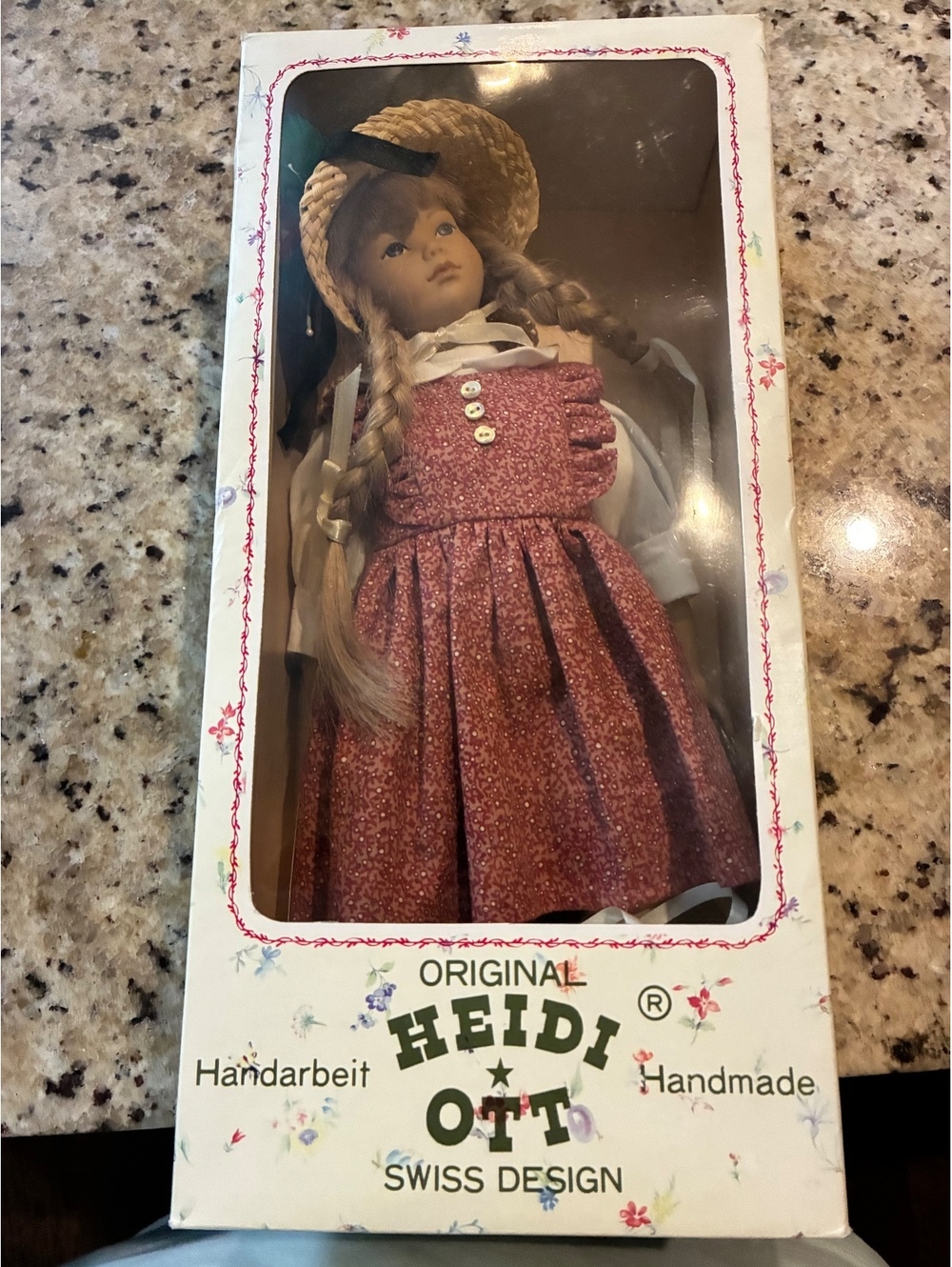Heidi Ott Doll Die Kleinen M96 Swiss Design 30cm 12" Vintage New In Box NRFB